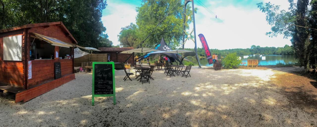 Villa Dahu Wake Park, proche Saint Emilion à Sablons  Extérieur photo